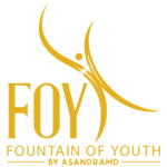 logo for FOY, Fountain of Youth